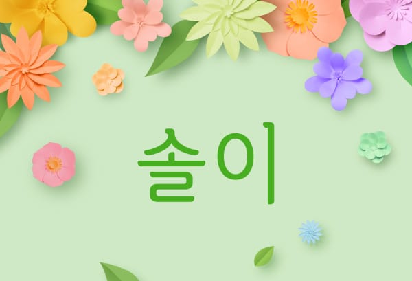 솔이 실사진 1