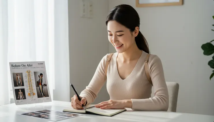 📖자세 교정 성공! 통증 완화 일지 작성법: 놀라운 변화😲